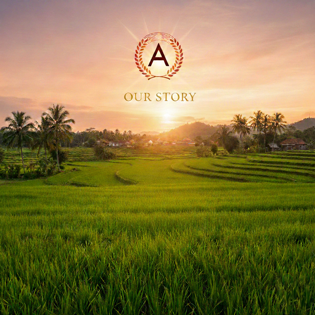Farmer in rice field